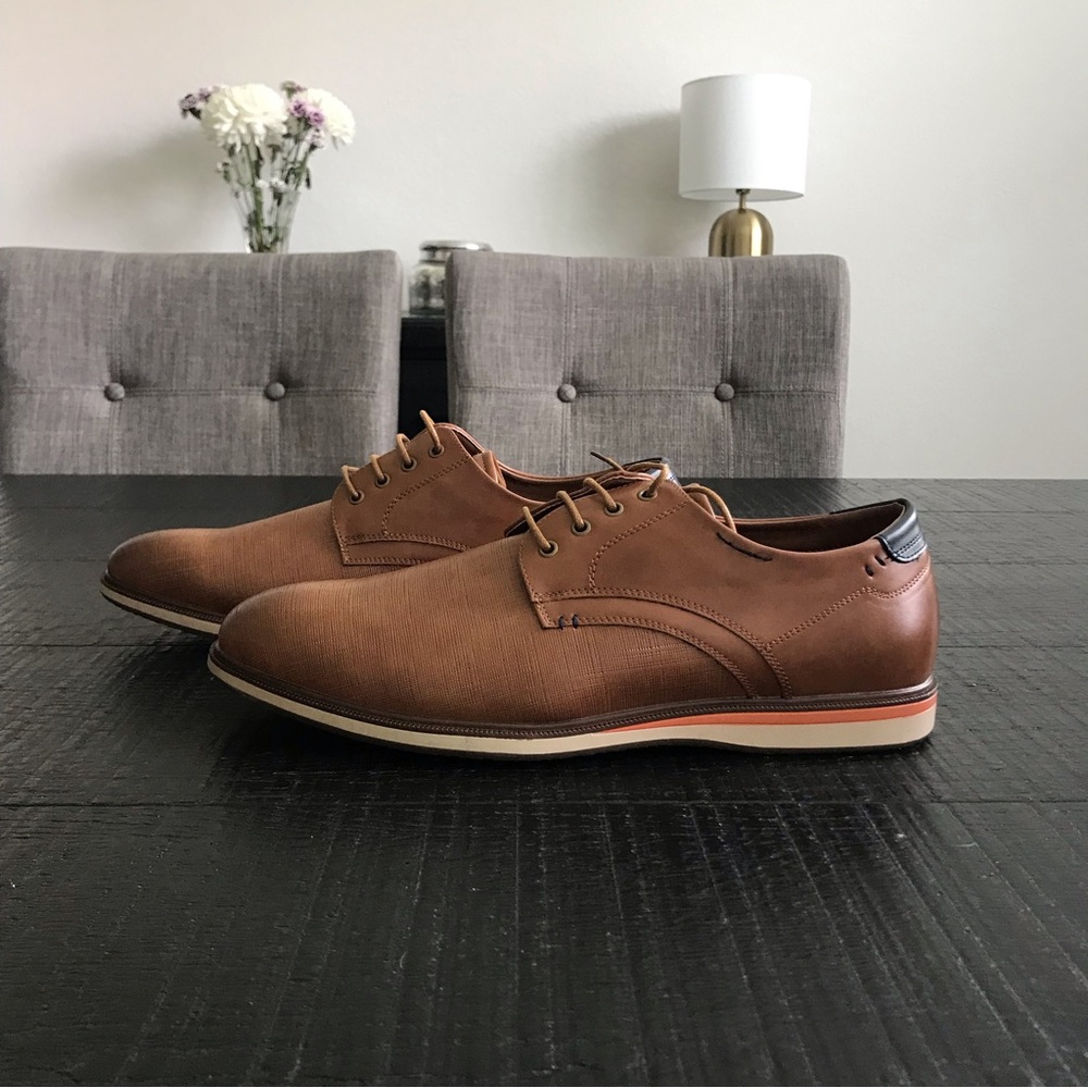 Mens new Bruno tan dress shoe